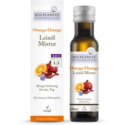 Bio Planète Omega Orange Leinölmixtur bio (100ml) – Produktbild 1 von 1