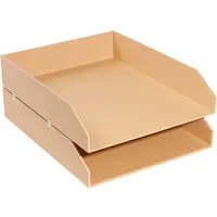 Exacompta 2 Exacompta Briefablagen "Office By Me", DIN A4+, beige – Produktbild 1 von 1