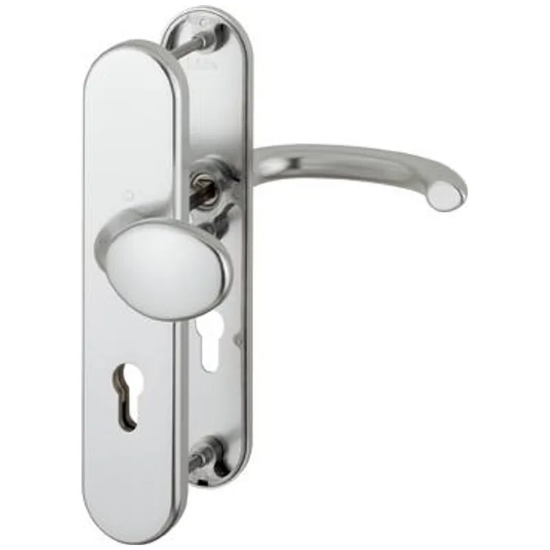 HOPPE Hoppe HT-SI-Drückergarnitur, PZ, E92, VK10, 66-71, RH12, ALU, 1138/3331/3410, Marseille, oh.ZA, F1 – Produktbild 1 von 1