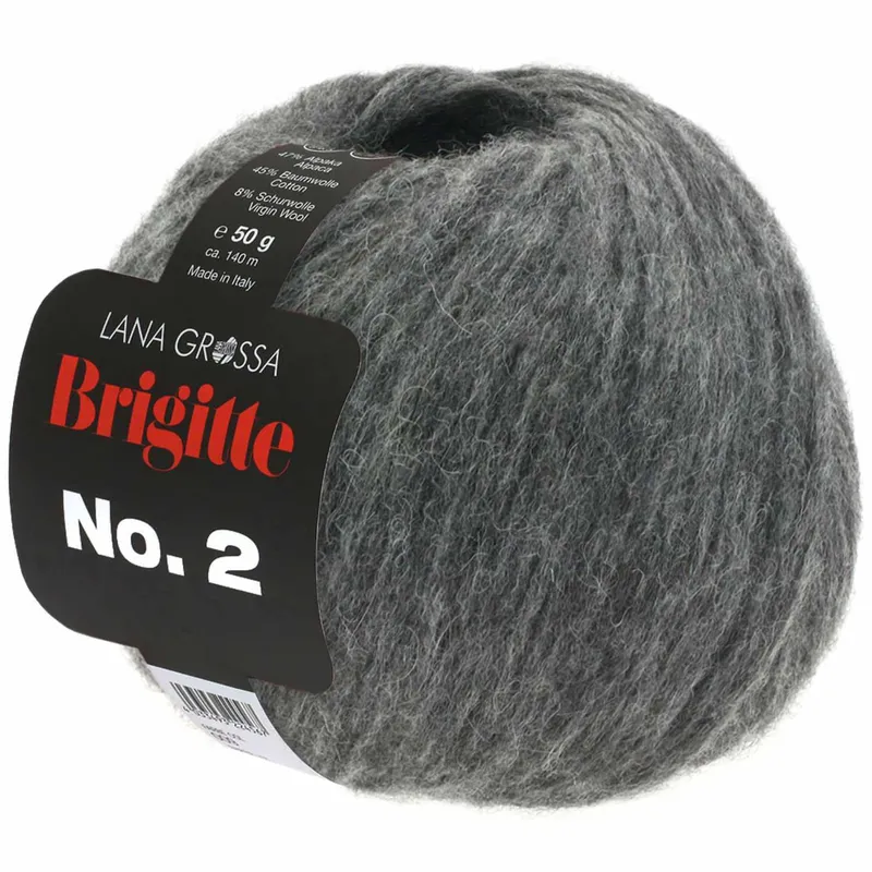 Lana Grossa Lana Grossa Brigitte No.2 Anthrazit, Anthrazit, – Produktbild 1 von 1