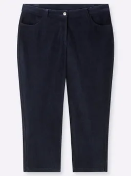sheego Cordhose tiefblau – Produktbild 1 von 1