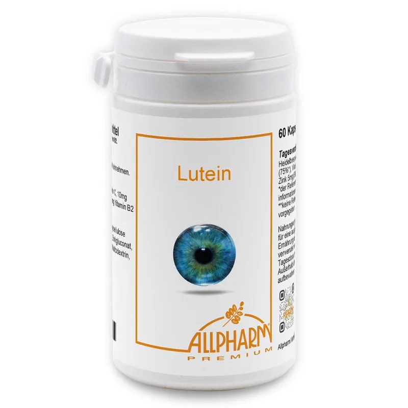 ALLPHARM Lutein Kapseln 6 mg – Produktbild 1 von 1