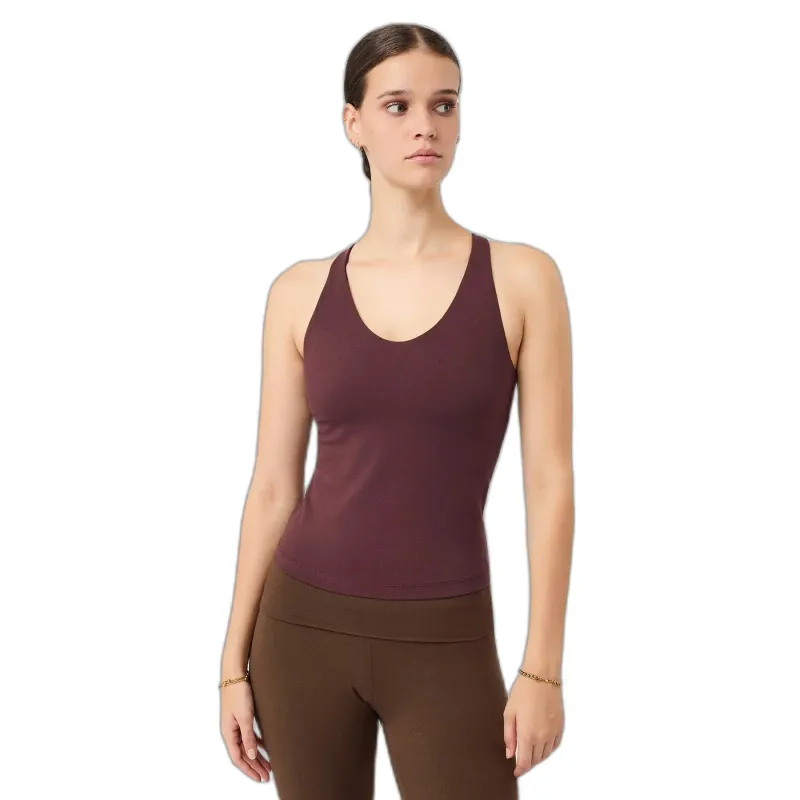 mandala Frauen Tanktop mit feinen Kreuzträgern Mandala All Sports, Rouge, – Produktbild 1 von 1