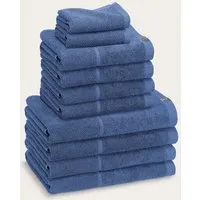 Kushel Towels Kushel Towels The Family Set - Handtuch SET aus Biobaumwolle und Holzfaser, Dove blue, – Produktbild 1 von 1