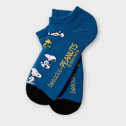 BeSocks BeSocks Sneaker Socke Bio-Baumwolle - SNOOPY – Produktbild 1 von 1