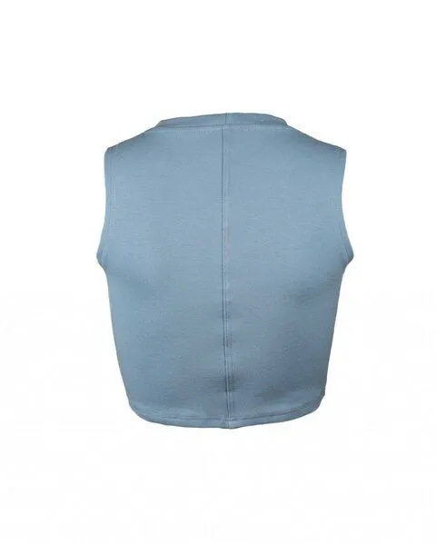 EMPIRE-THIRTEEN EMPIRE-THIRTEEN Crop Top EMILIA, Hellblau, – Produktbild 2 von 2