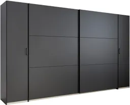 Rauch Rauch Schwebetürenschrank Kleiderschrank Drehtürenschrank Schrank Garderobe KRONACH (in 3 Ausstattungen BASIC/CLASSIC/PREMIUM, Breiten 225/268/311/354 cm) mit Dreh- und Schwebetüren und vielen Einlegeböden MADE IN GERMANY – Produktbild 1 von 1