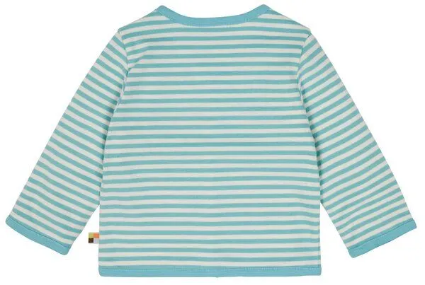 loud + proud loud + proud Babys & Kinder Wendejacke, GOTS-zertifiziert, Cyan(petrol), – Produktbild 2 von 2