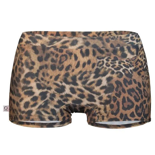 Frija Omina Frija Omina Recycling Damen-Badeshorts Isi Muster, Leo (schwarz), – Produktbild 1 von 2