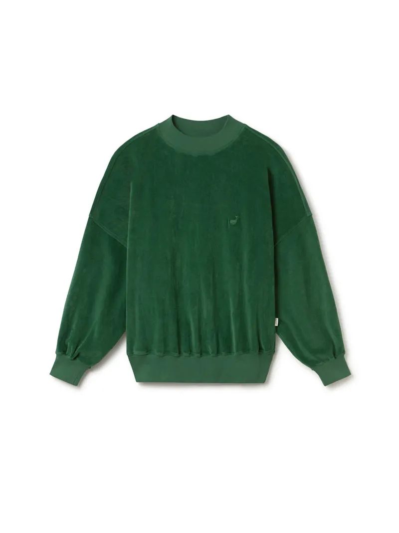 TWOTHIRDS TWOTHIRDS Damen vegan Sweatshirt Binz Pickle Grün, Grün, – Produktbild 2 von 2