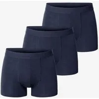 Bread Boxers Bread & Boxers 3-Pack Boxershorts BRIEF aus Bio-Baumwolle, Blau (dark navy), – Produktbild 1 von 1