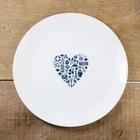 Bow Hummingbird Bow & Hummingbird Porzellanteller Nordisch by Heart – Produktbild 1 von 1