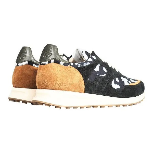 PANAFRICA PANAFRICA Arusha - Unisex Recycling Sneaker, Ebène (schwarz), – Produktbild 4 von 4