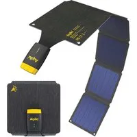 Aqiila Aqiila faltbares Solar-Ladegerät "Sunbird P21", 21 W, wasserdicht IP67, mit Karabinerhaken – Produktbild 1 von 1