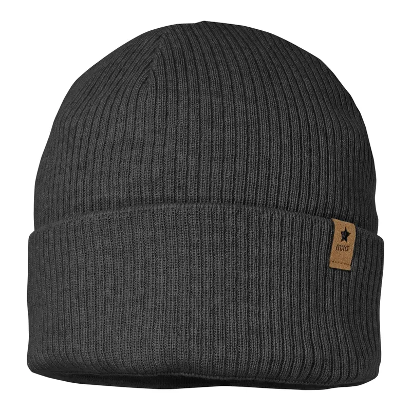 Maximo Maximo Winter-Strickmütze, Grau, – Produktbild 1 von 4