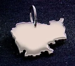 S.W.w. Schmuckwaren S.W.w. Schmuckwaren Kambodscha Kettenanhänger in 925 Silber – Produktbild 1 von 1