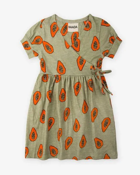 NAADA NAADA Kleid Papaya – Produktbild 2 von 4