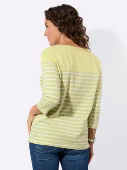 Witt Ringelshirt lindgrün-ecru-geringelt – Produktbild 1 von 1