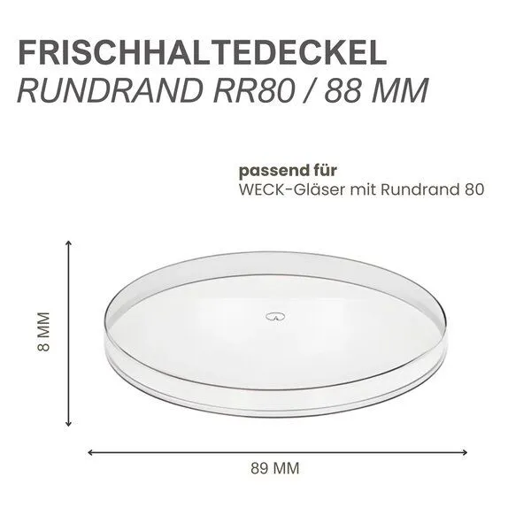 mikken mikken Frischhaltedeckel für WECK Gläser – Produktbild 6 von 6