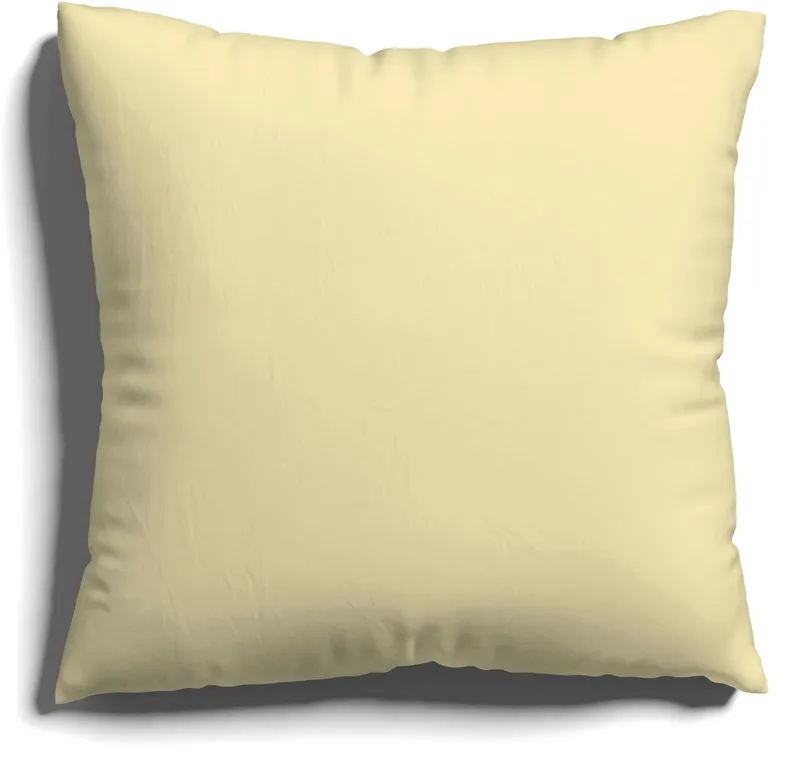 Schlafgut Schlafgut Kissenbezug EASY JERSEY Kissenhülle 100% Baumwolle, weicher Edel-Jersey, bügelfrei, (1 Stück), mit farblich angepasstem Reißverschluss, pflegeleicht, formstabil, Gelb, – Produktbild 1 von 5