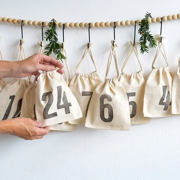 renna deluxe renna deluxe Adventskalender aus Bio-Baumwolle – Produktbild 1 von 4