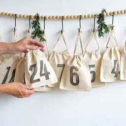 renna deluxe renna deluxe Adventskalender aus Bio-Baumwolle – Produktbild 1 von 1