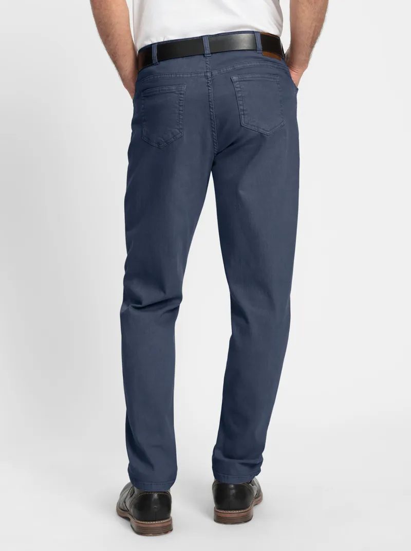 marco donati 5-Pocket-Hose, Rauchblau, – Produktbild 2 von 3