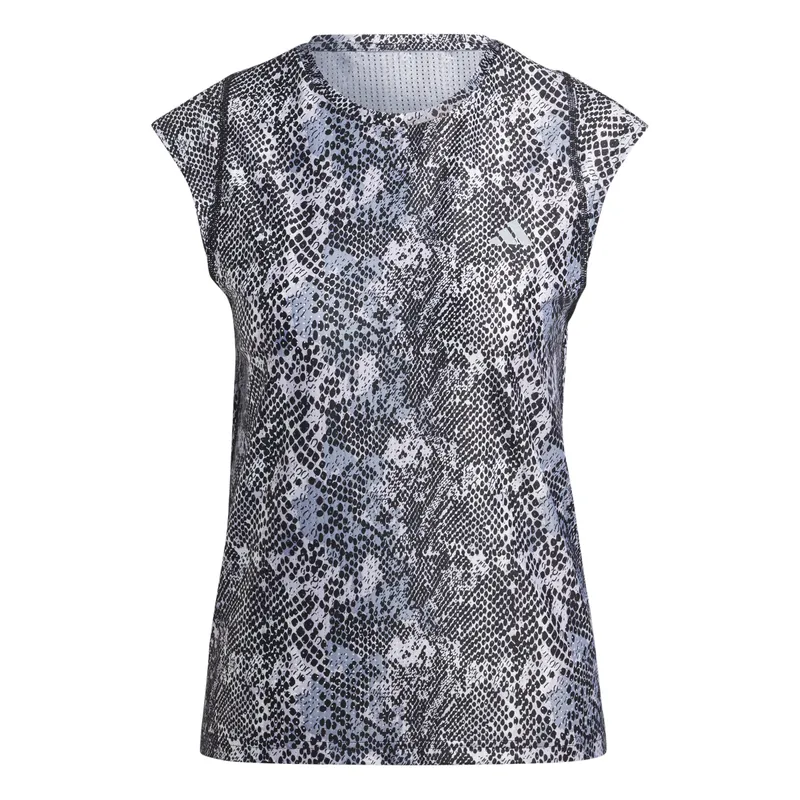 Adidas Schnelles Laufshirt aus Kunststoff parley ocean Frau adidas, Grau, – Produktbild 1 von 1