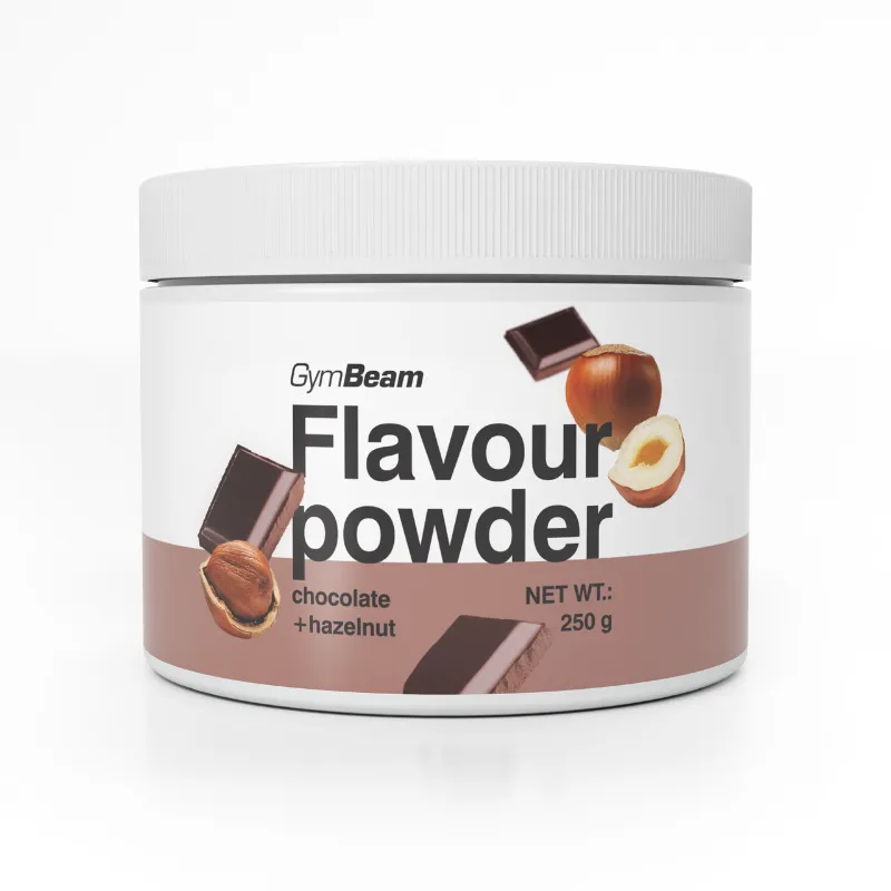 GymBeam Food GymBeam Flavour Powder 250 g Schokolade Haselnuss – Produktbild 1 von 1