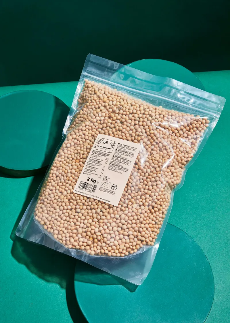 KoRo Bio Sojabohnen 2 kg – Produktbild 1 von 5