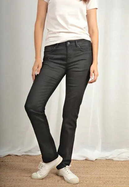 TORLAND TORLAND Regular Fit – Damenjeans Teresa, Schwarz (black), – Produktbild 4 von 7