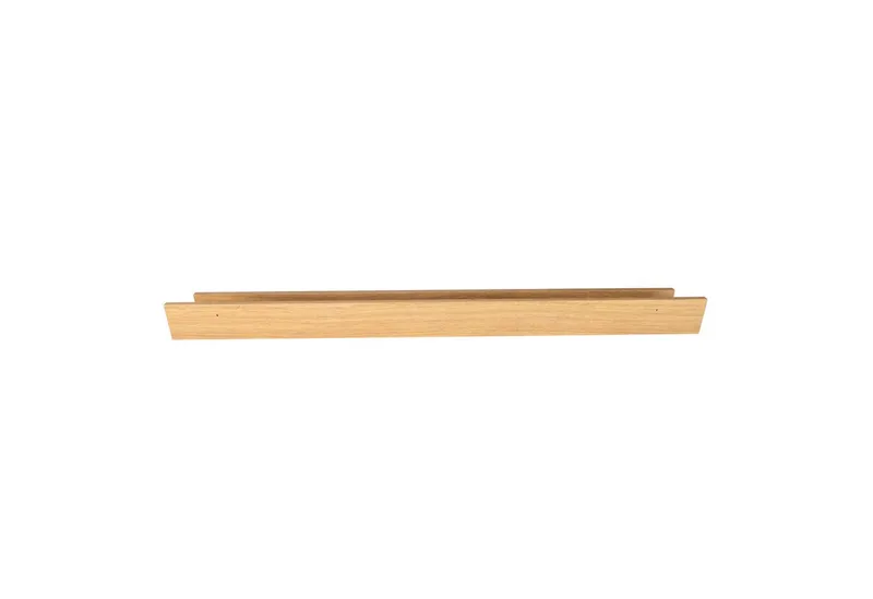 queence Wandregal Bilderleiste 2-teilig, Spar-Set 2-tlg., Galerieboard Posterleiste für Bilder und Fotos, Beige|braun, – Produktbild 2 von 5