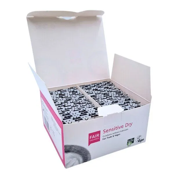 Fair Squared Fair Squared Sensitive Dry Kondome 50 Stück – Produktbild 4 von 5