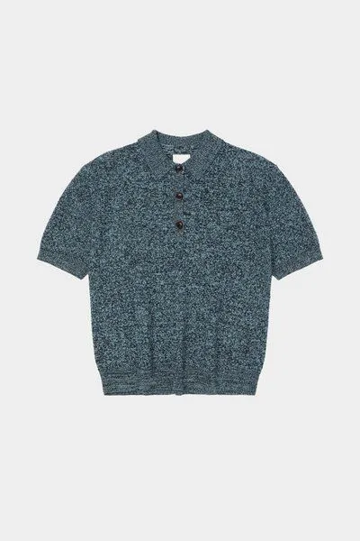 FUB FUB - Polo, Blau (aqua/dark navy), – Produktbild 2 von 3