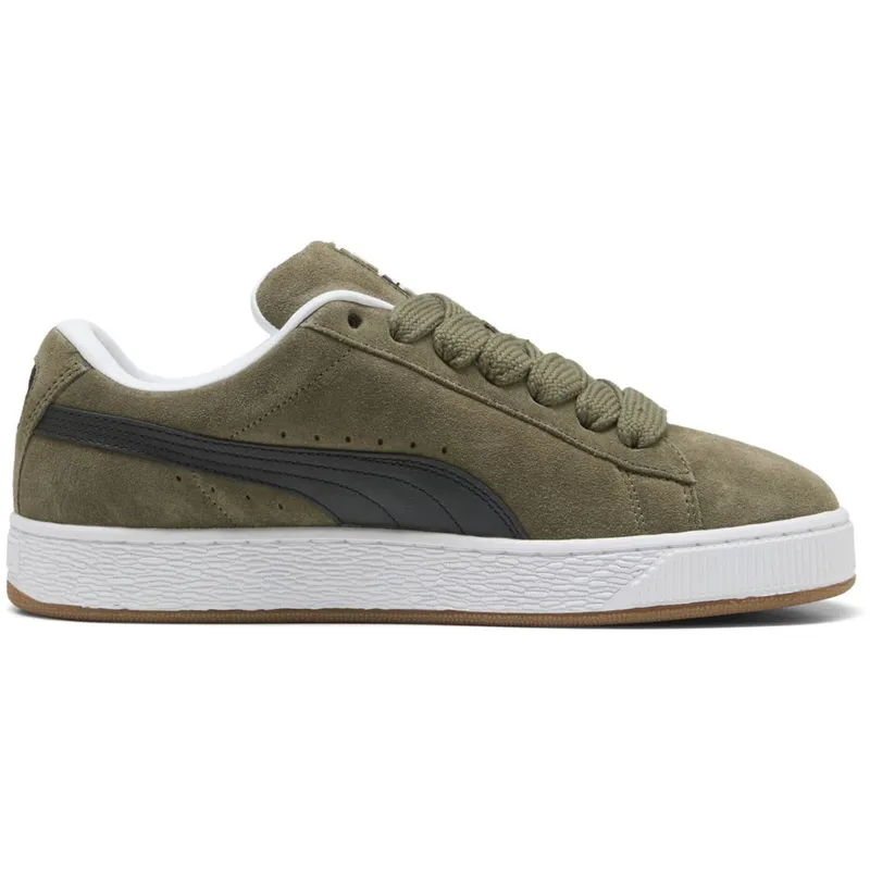 Puma Puma Suede XL Unisex Sneaker Low, Grün, – Produktbild 1 von 5