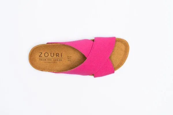 Zouri Zouri Vegane Sandalen SUN, Fuschia, – Produktbild 3 von 3