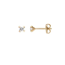 Maren Jewellery ReMind Ohrstecker - 18K Gelbgold & Labordiamanten weiß – Produktbild 1 von 1