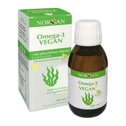 NORSAN Norsan Omega-3 Vegan flüssig Zitronengeschmack – Produktbild 1 von 1