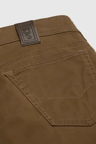 M 5 BY MEYER M 5 BY MEYER Five Pocket aus High Performance Satin, Gelb (camel), – Produktbild 6 von 6