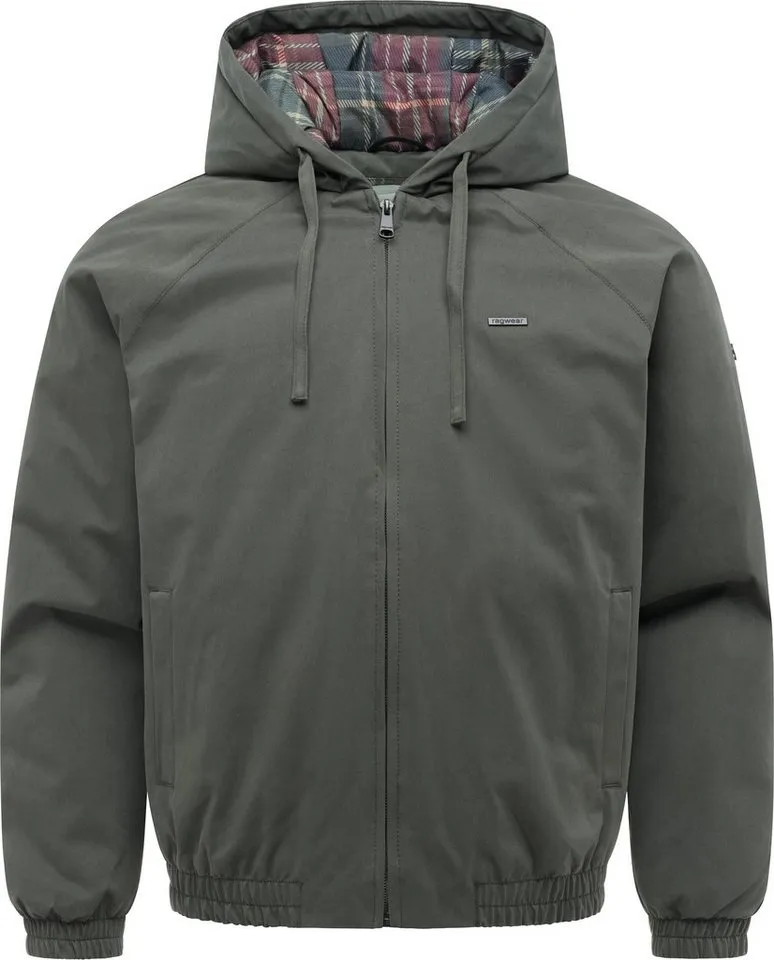 ragwear ragwear Outdoorjacke Terron Y Sportive Jacke mit kontrastierendem Innenfutter, Grün, – Produktbild 2 von 4