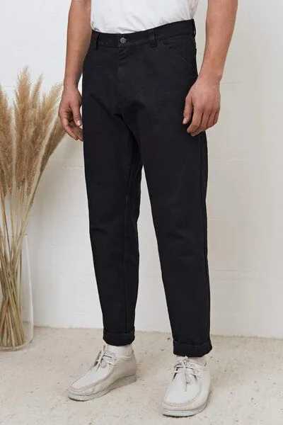 About Companions About Companions Hose Olf eco canvas 420g, Schwarz, – Produktbild 3 von 4