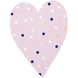 Rico Design Rico Design Buchstabe für Girlande 14cm Herz Herz – Produktbild 1 von 1
