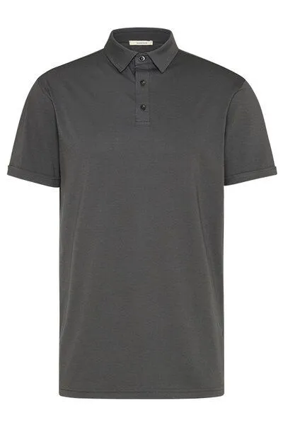 Wunderwerk Wunderwerk Herren Polohemd aus Bio-Baumwolle & Modal "Metro Polo male", Grau (basalt 388), – Produktbild 1 von 3