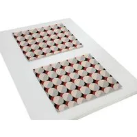 Nature by Adam Nature by Adam Tischset 2er Pack aus 100% Bio-Baumwolle - Made in Germany - Circles – Produktbild 1 von 1