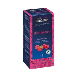 Meßmer Meßmer Classic Moments Himbeere, Früchtetee, Teebeutel im Kuvert, 2. Entnahmefach/displaytauglich 25 Teebeutel Packung, 56g – Produktbild 1 von 1