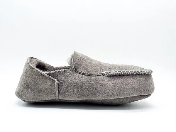 thies thies 1856 ® Cozy Moccasin aus Schaffell, Elephant grey (grau), – Produktbild 2 von 4