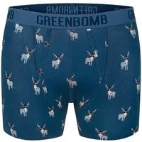 GreenBomb GREENBOMB Funky Donkey 2 Trunk - Figurbetonte Trunk aus Bio-Baumwoll Mix / hochwertiger Print / GOTS / Fair & Vegan – Produktbild 1 von 1
