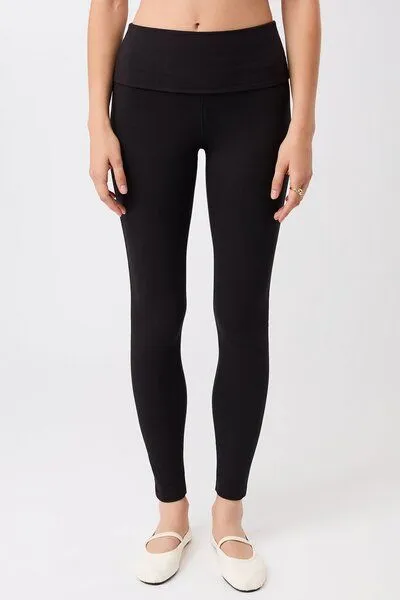 mandala Mandala Rolldown Tights, Black (schwarz), – Produktbild 1 von 4