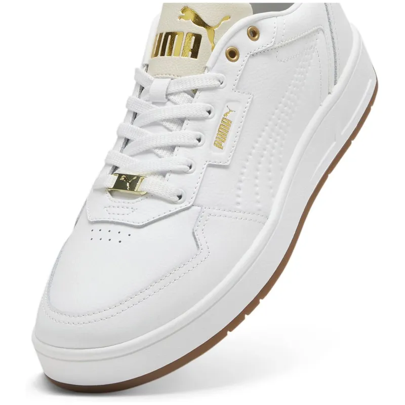 Puma Puma Court Classic Lux Unisex Sneaker Low, Weiß, – Produktbild 2 von 5