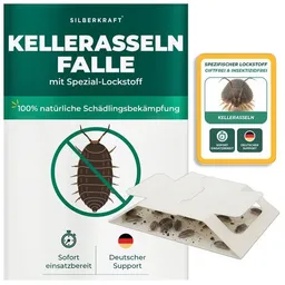 Silberkraft Silberkraft Kellerasselnfalle mit Spezial-Lockstoff – Produktbild 1 von 1